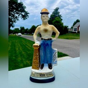 Vintage Jim Beam Liquor Bottle